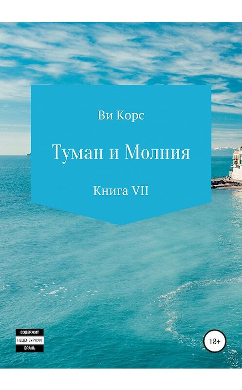 Обложка книги «Туман и Молния. Книга VII» автора Ви Корса издание 2020 года.