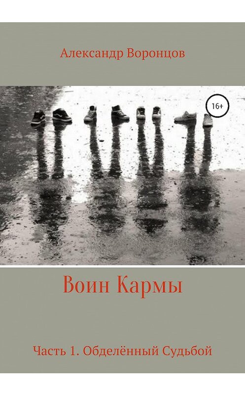 Обложка книги «Воин Кармы. Часть 1. Обделённый Судьбой» автора Александра Воронцова издание 2020 года.