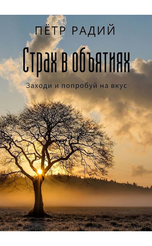 Обложка книги «Страх в объятиях» автора Радия Петра. ISBN 9785447444365.