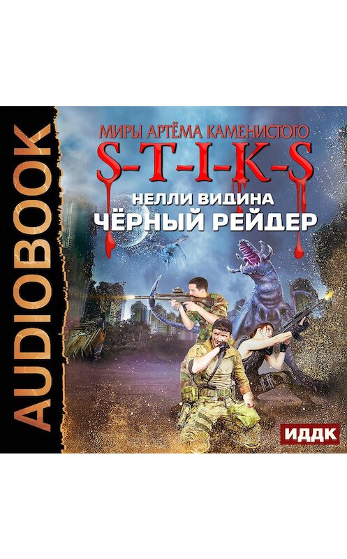 Обложка аудиокниги «S-T-I-K-S. Чёрный рейдер» автора Нелли Видины.