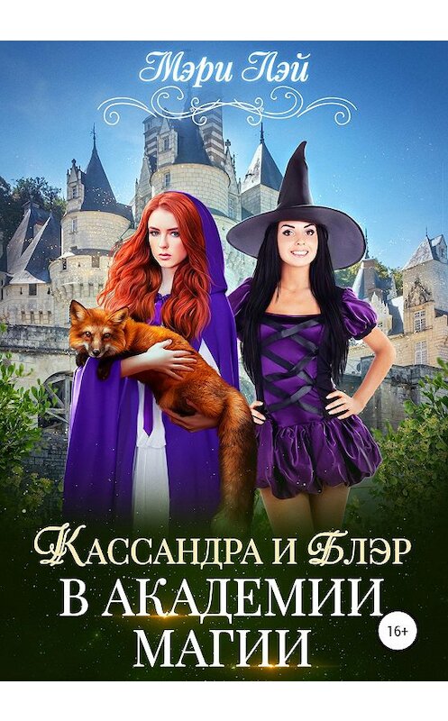 Обложка книги «Кассандра и Блэр в Академии магии» автора Мэри Лэй издание 2020 года.