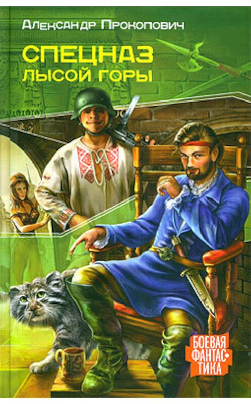 Обложка книги «Спецназ Лысой Горы» автора Александра Прокоповича издание 2010 года.