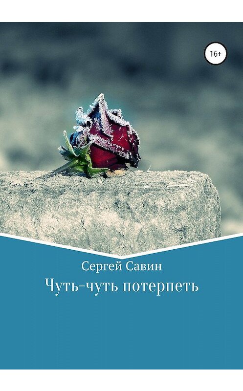 Обложка книги «Чуть-чуть потерпеть» автора Сергея Савина издание 2020 года.