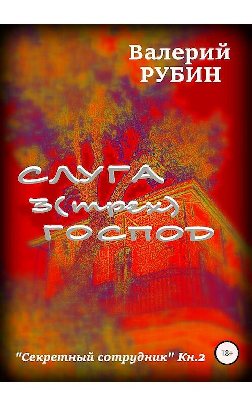 Обложка книги «Слуга 3 (трех) господ» автора Валерия Рубина издание 2018 года.