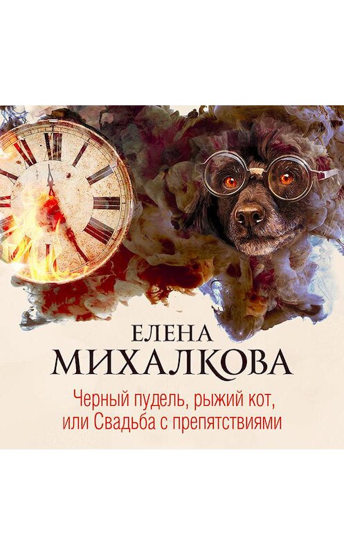 Обложка аудиокниги «Черный пудель, рыжий кот, или Свадьба с препятствиями» автора Елены Михалковы.