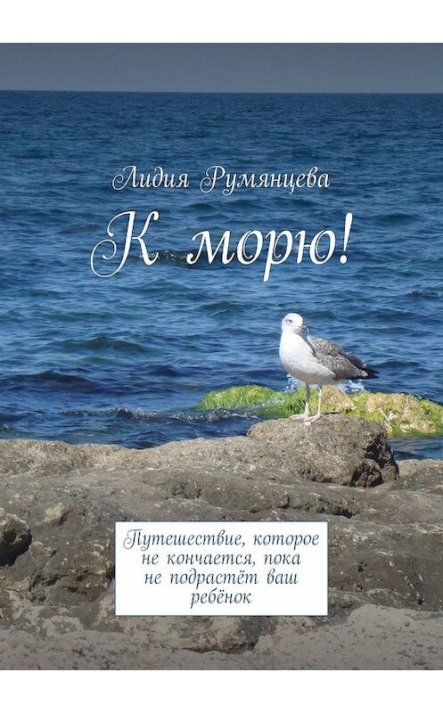 Обложка книги «К морю! Путешествие, которое не кончается, пока не подрастёт ваш ребёнок» автора Лидии Румянцевы. ISBN 9785449009272.