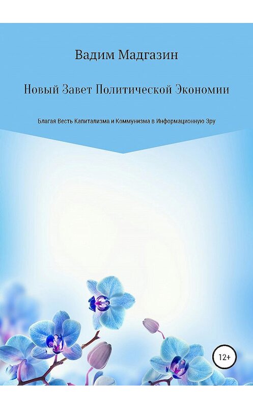 Обложка книги «Новый Завет Политической Экономии. Благая Весть Капитализма и Коммунизма в Информационную Эру» автора Вадима Мадгазина издание 2020 года.