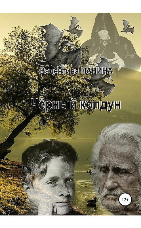 Обложка книги «Чёрный колдун» автора Валентиной Панины издание 2020 года. ISBN 9785532042018.