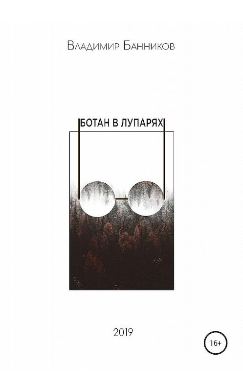 Обложка книги «Ботан в лупарях» автора Владимира Банникова издание 2020 года.