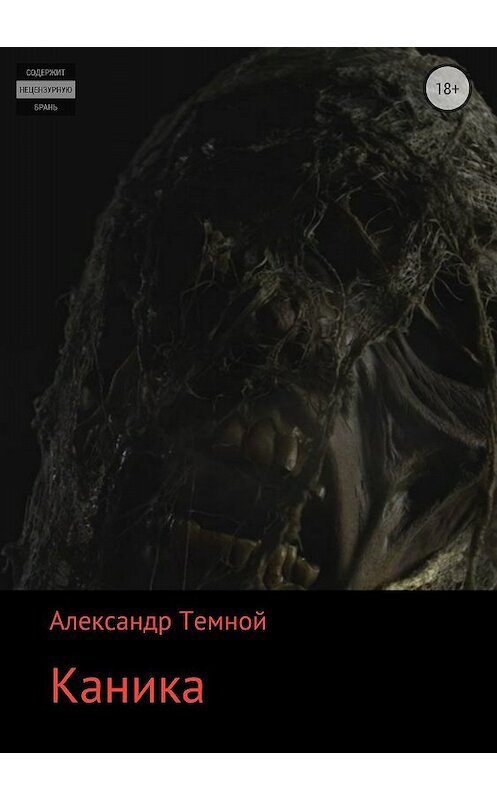 Обложка книги «Каника» автора Александра Темноя издание 2018 года.