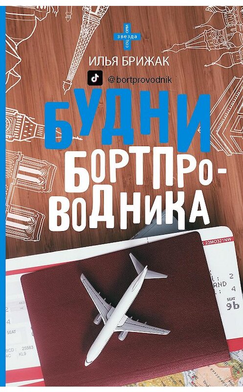 Обложка книги «Будни бортпроводника» автора Ильи Брижака издание 2020 года. ISBN 9785171218584.
