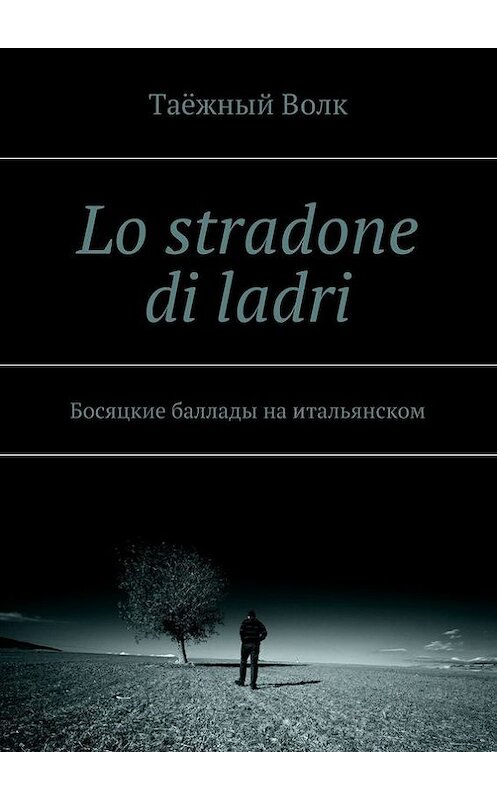 Обложка книги «Lo stradone di ladri. Босяцкие баллады на итальянском» автора Таёжного Волка. ISBN 9785447483883.