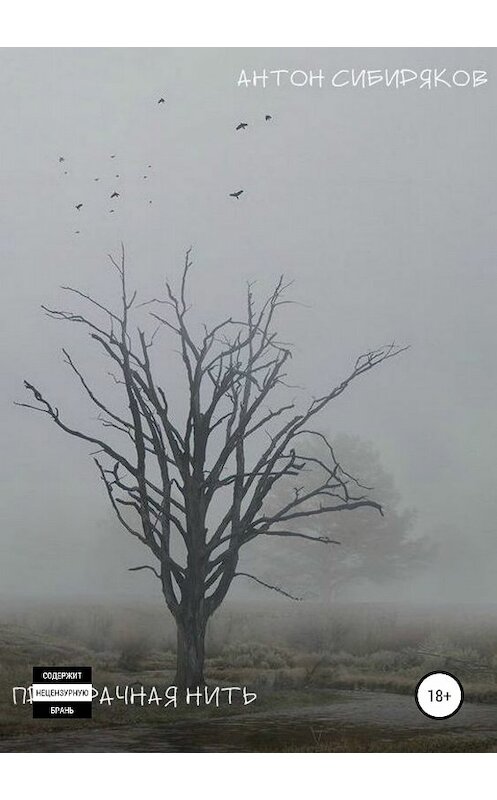 Обложка книги «Призрачная нить. Сборник» автора Антона Сибирякова издание 2018 года.