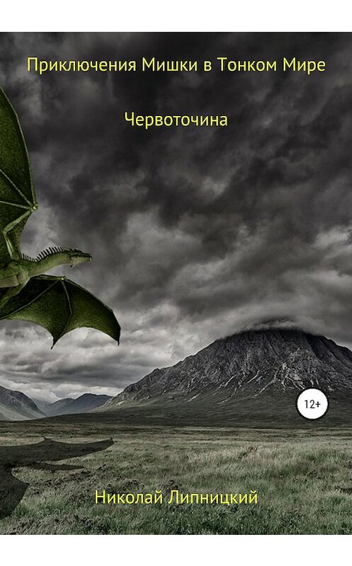 Обложка книги «Приключения Мишки в Тонком Мире. Червоточина» автора Николая Липницкия издание 2020 года.