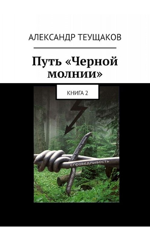 Обложка книги «Путь «Черной молнии». Книга 2» автора Александра Теущакова. ISBN 9785449671271.