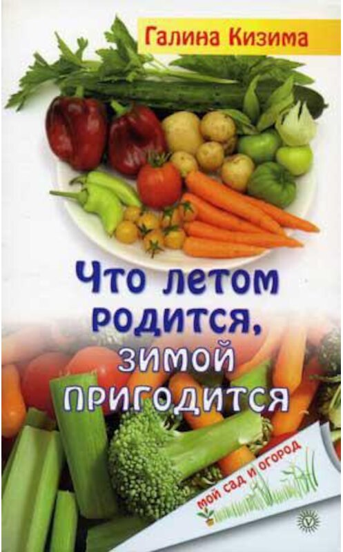 Обложка книги «Что летом родится, зимой пригодится» автора Галиной Кизимы издание 2009 года. ISBN 9785968412362.