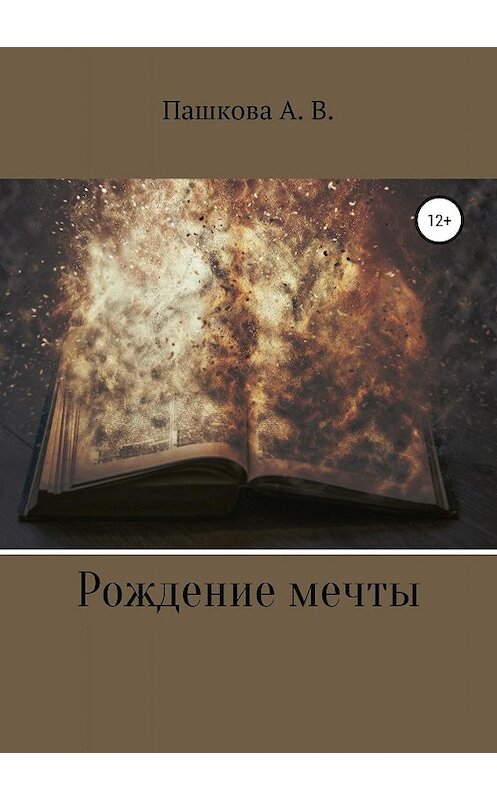 Обложка книги «Рождение мечты» автора Анастасии Пашковы издание 2019 года.