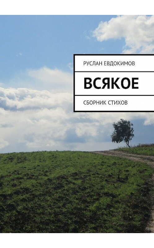 Обложка книги «Всякое. Сборник стихов» автора Руслана Евдокимова. ISBN 9785447497538.