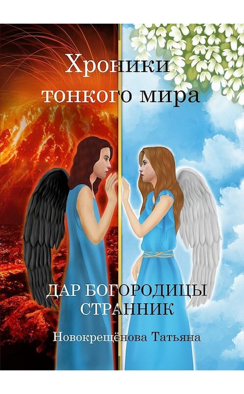 Обложка книги «Хроники тонкого мира. Дар Богородицы. Странник» автора Татьяны Новокрещёновы. ISBN 9785448324840.