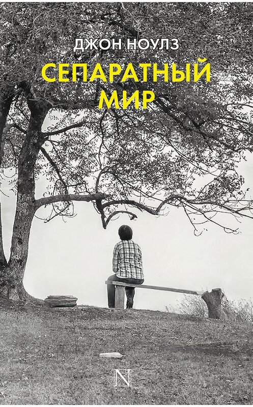 Обложка книги «Сепаратный мир» автора Джона Ноулза издание 2018 года. ISBN 9785171055202.