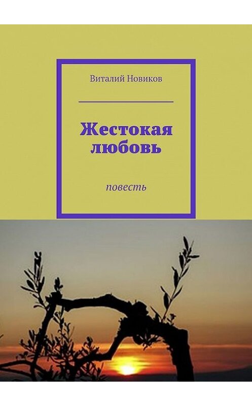 Обложка книги «Жестокая любовь. Повесть» автора Виталия Новикова. ISBN 9785448300028.