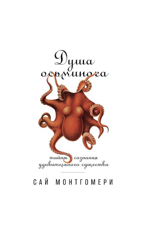 Обложка аудиокниги «Душа осьминога: Тайны сознания удивительного существа» автора Сай Монтгомери. ISBN 9789179318345.