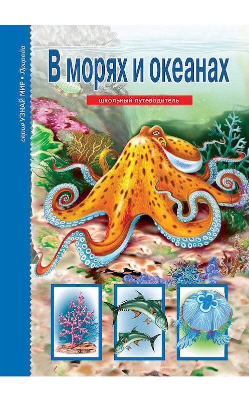 Обложка книги «В морях и океанах» автора Сергея Афонькина издание 2018 года. ISBN 9785912333828.