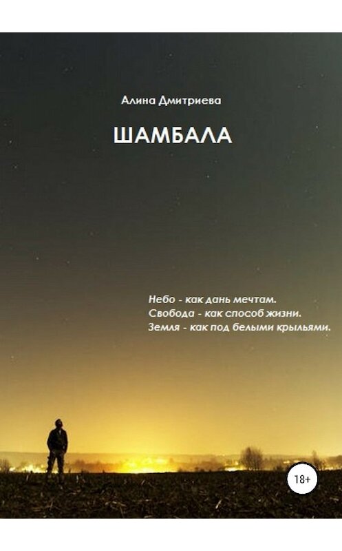 Обложка книги «Шамбала» автора Алиной Дмитриевы издание 2018 года.
