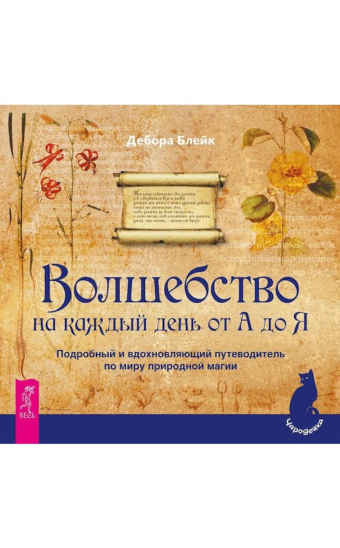 Обложка книги «Волшебство на каждый день от А до Я. Подробный и вдохновляющий путеводитель по миру природной магии» автора Деборы Блейка издание 2011 года. ISBN 9785957319153.