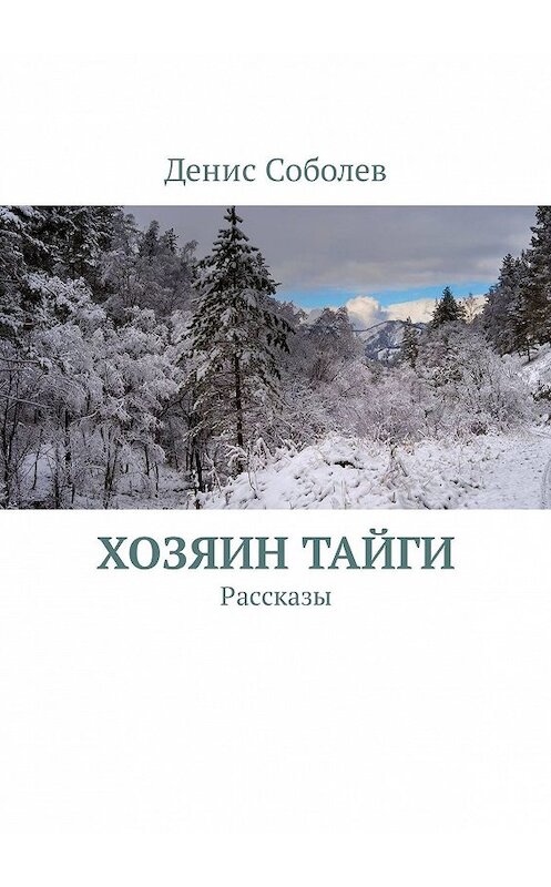 Обложка книги «Хозяин тайги. Рассказы» автора Дениса Соболева. ISBN 9785449082794.