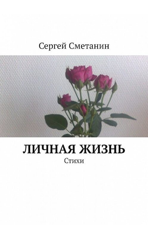 Обложка книги «Личная жизнь. Стихи» автора Сергея Сметанина. ISBN 9785449366191.