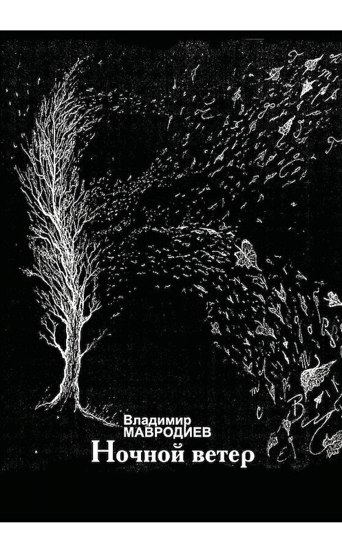 Обложка книги «Ночной ветер» автора Владимира Мавродиева издание 2014 года.