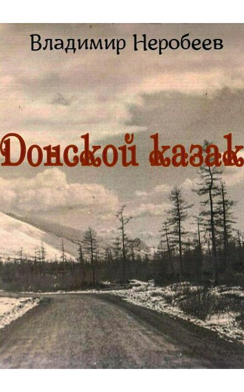 Обложка книги «Донской казак» автора Владимира Неробеева издание 2018 года.