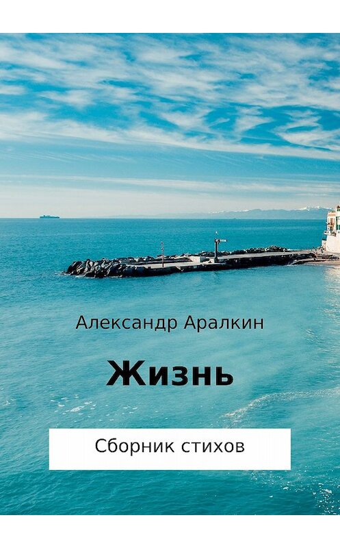Обложка книги «Жизнь» автора Александра Аралкина издание 2017 года.