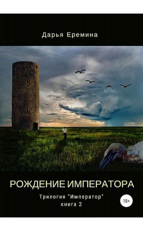 Обложка книги «Рождение императора» автора Дарьи Еремины издание 2018 года. ISBN 9785532116221.
