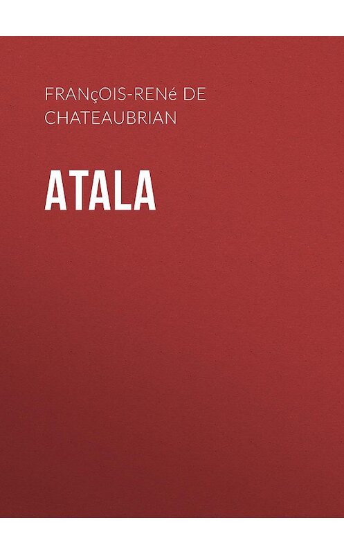Обложка книги «Atala» автора .