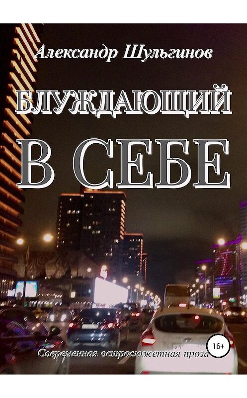 Обложка книги «Блуждающий в себе» автора Александра Шульгинова издание 2020 года.