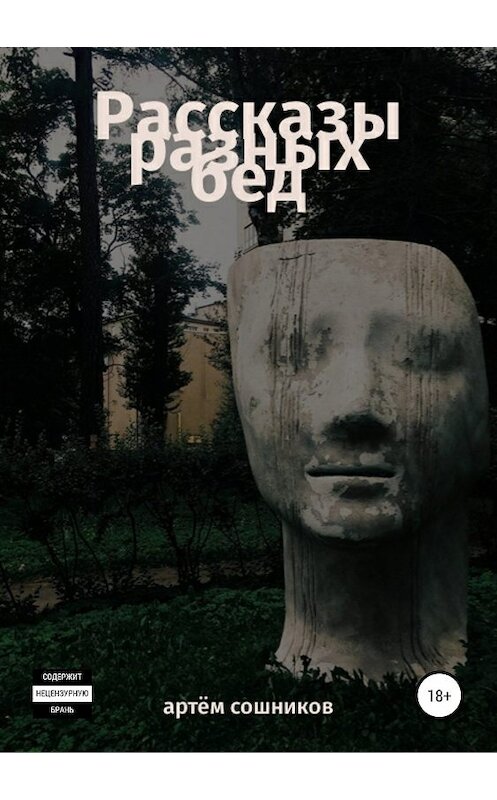 Обложка книги «Рассказы разных бед» автора Артема Сошникова издание 2019 года.