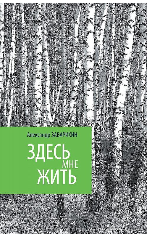 Обложка книги «Здесь мне жить» автора Александра Заварихина издание 2018 года. ISBN 9785298035750.