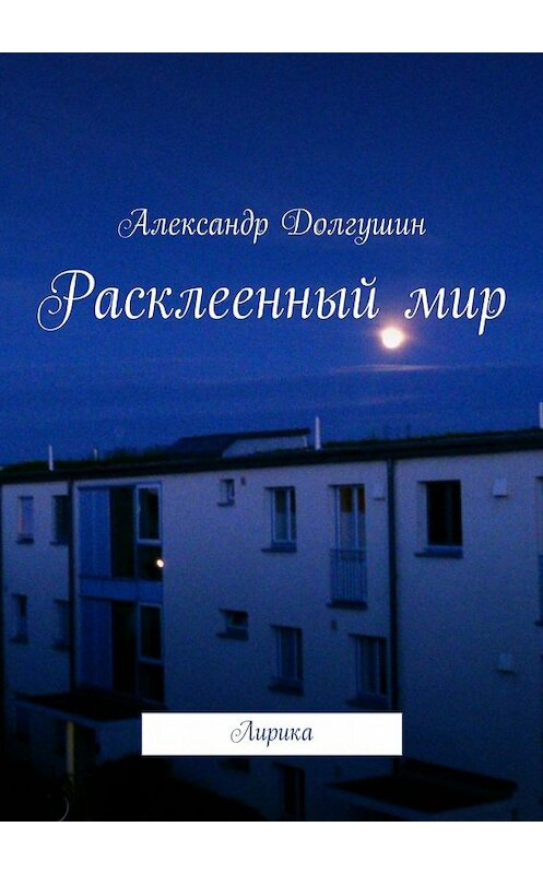 Обложка книги «Расклееенный мир» автора Александра Долгушина. ISBN 9785447452797.
