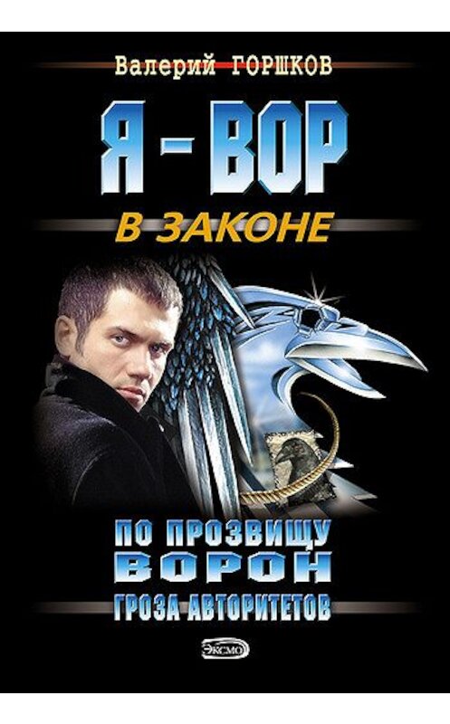 Обложка книги «Гроза авторитетов» автора Валерия Горшкова издание 2006 года. ISBN 5699180303.