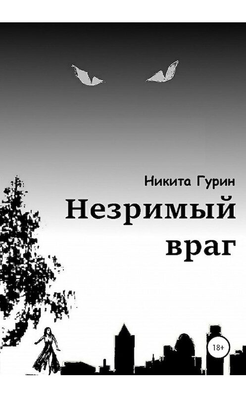 Обложка книги «Незримый враг» автора Никити Гурина издание 2020 года.