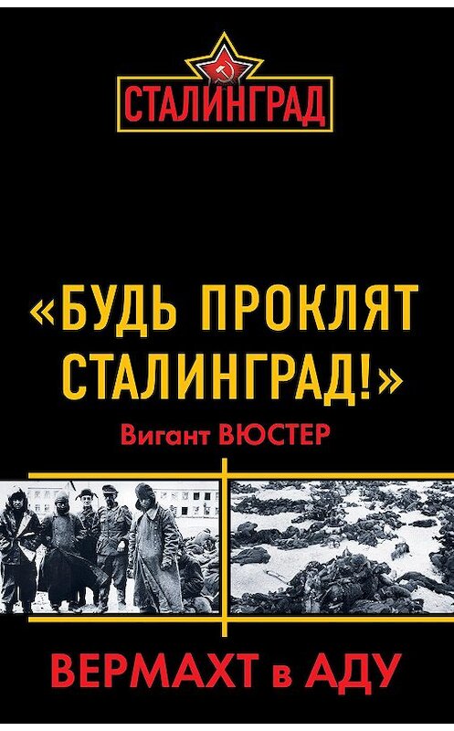 Обложка книги ««Будь проклят Сталинград!» Вермахт в аду» автора Виганта Вюстера издание 2012 года. ISBN 9785995504962.