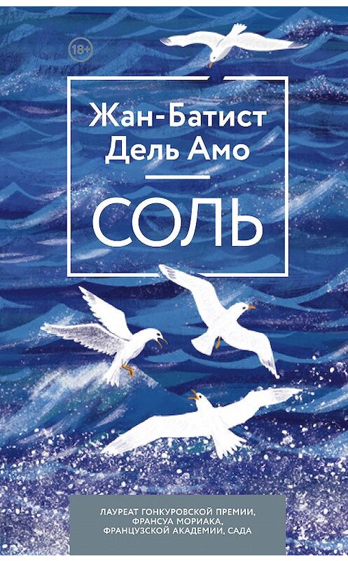 Обложка книги «Соль» автора Жан-Батист Дели Амо издание 2018 года. ISBN 9785040929627.
