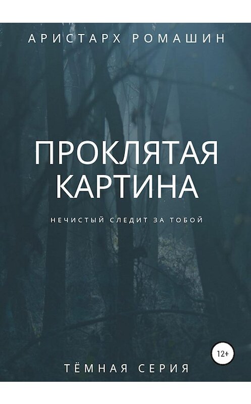 Обложка книги «Проклятая картина» автора Аристарха Ромашина издание 2020 года.
