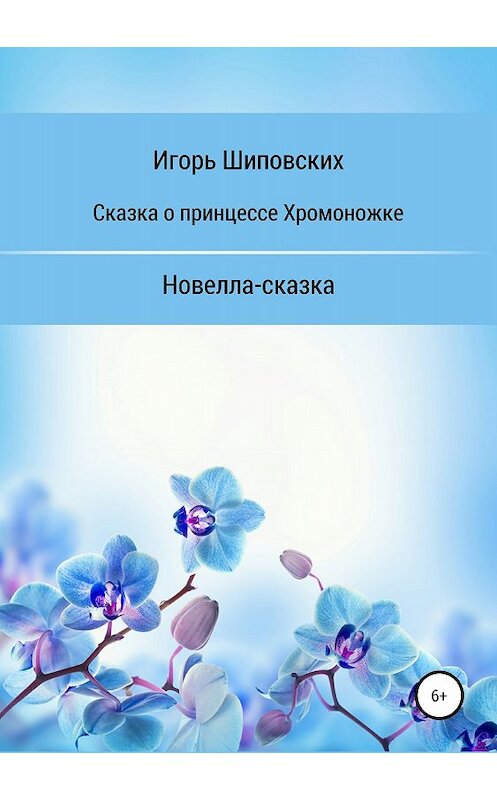 Обложка книги «Сказка о принцессе хромоножке» автора Игоря Шиповскиха издание 2018 года.