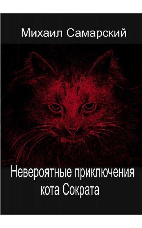 Обложка книги «Невероятные приключения кота Сократа» автора Михаила Самарския издание 2018 года.