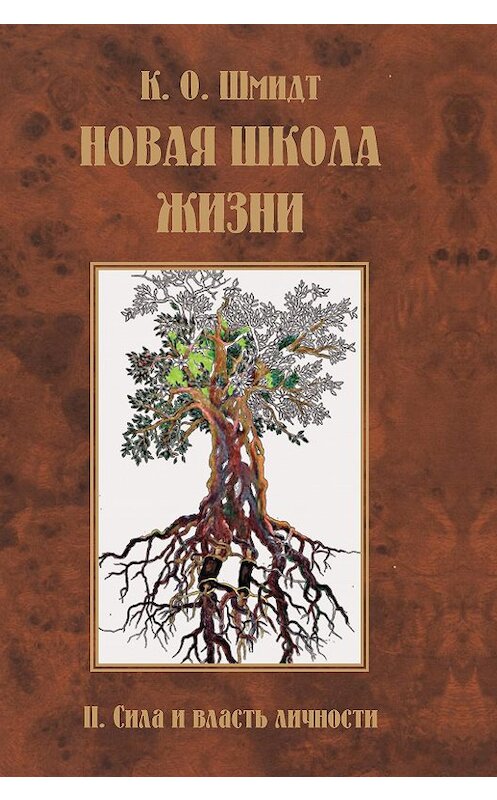 Обложка книги «Новая школа жизни. II том. Сила и власть личности» автора К. Шмидта издание 2011 года. ISBN 9783876674117.