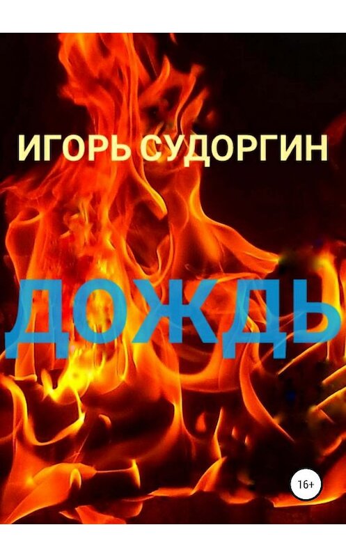 Обложка книги «Дождь» автора Игоря Судоргина издание 2019 года.