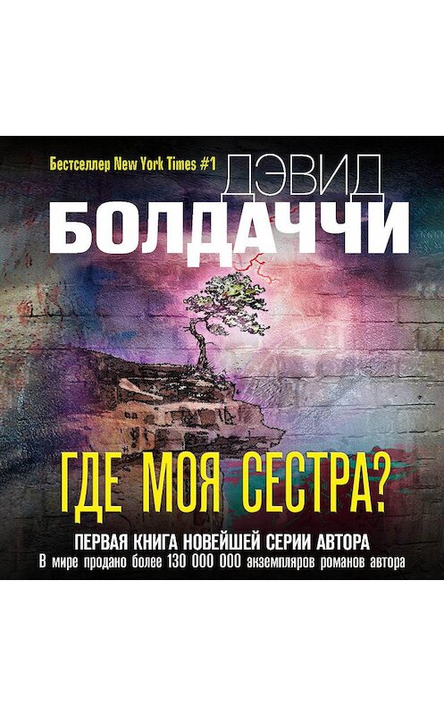 Обложка аудиокниги «Где моя сестра?» автора Дэвид Болдаччи.